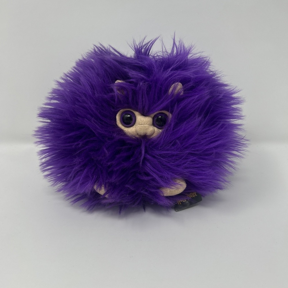 The Noble Collection Harry Potter 5.5" Purple Pygmy Puff Stuffed Plush
